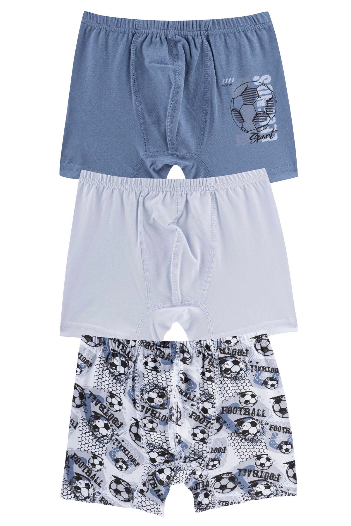 Domi Kids Erkek Çocuk Boxer 3'lü