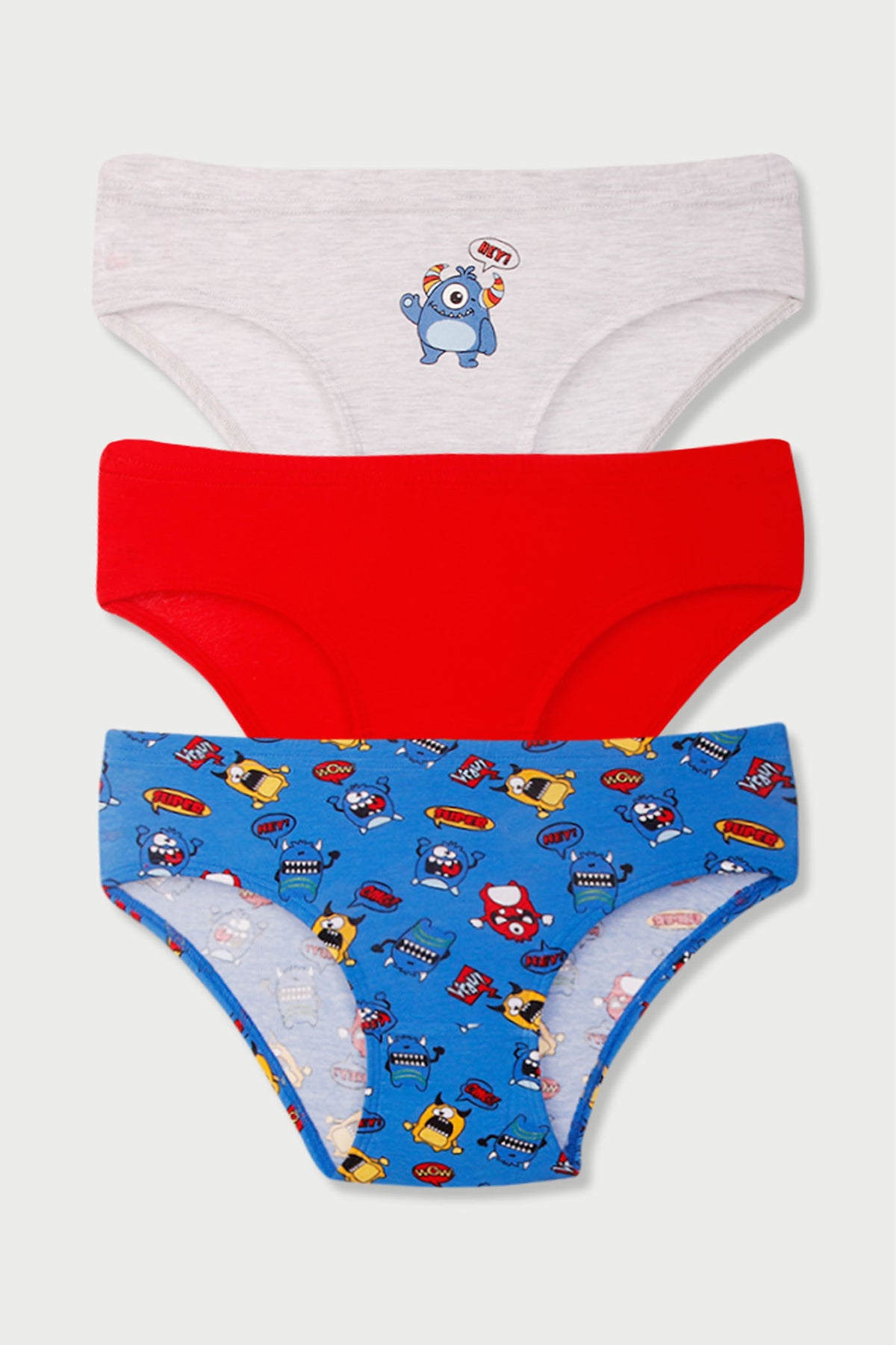 Domi Kids Erkek Çocuk Slip Külot 3'lü