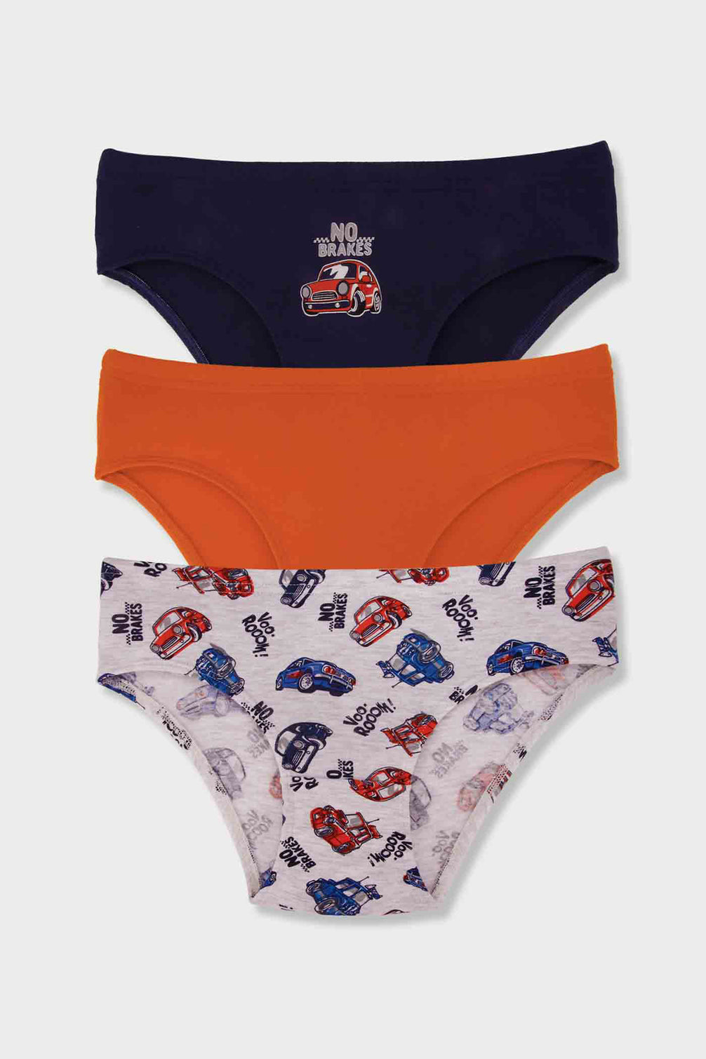 Domi Kids Erkek Çocuk Slip Külot 3'lü