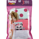 Domi Kids Kız Çocuk Atlet 3'lü