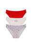 Domi Kids Kız Çocuk Bikini Külot 3'lü