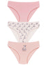 Domi Kids Kız Çocuk Bikini Külot 3'lü