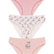 Domi Kids Kız Çocuk Bikini Külot 3'lü