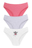 Domi Kids Kız Çocuk Bikini Külot 3'lü