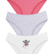 Domi Kids Kız Çocuk Bikini Külot 3'lü