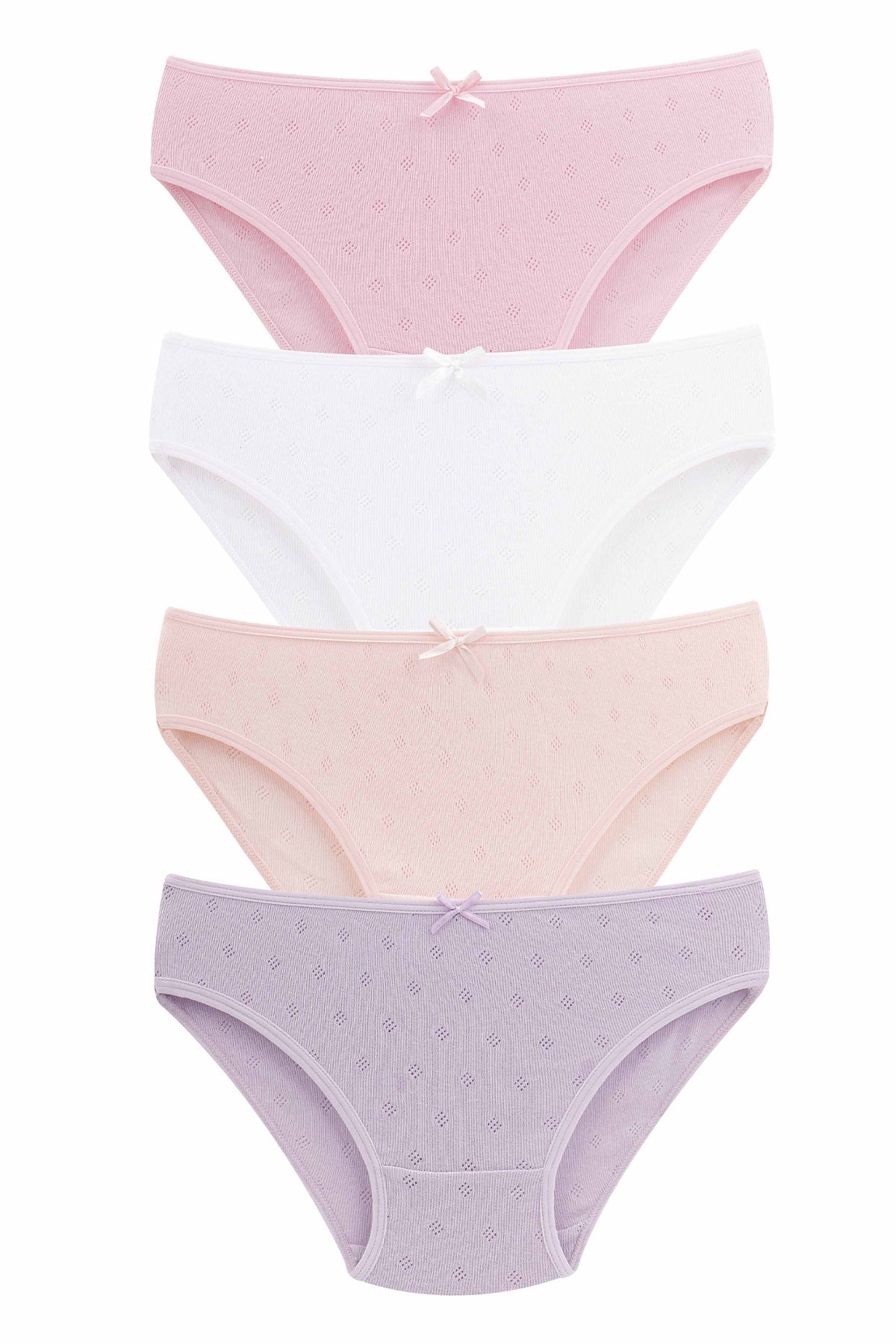 Domi Kids Kız Çocuk Bikini Külot Transferli