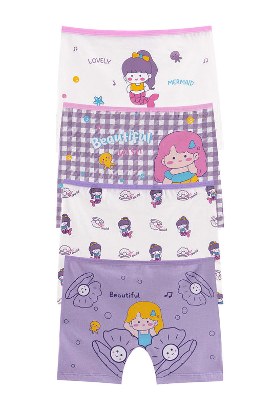 Domi Kids Kız Çocuk Boxer Baskılı