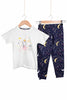 Domi Kids Kız Çocuk Pijama Takımı Baskılı