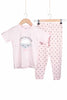 Domi Kids Kız Çocuk Pijama Takımı Kuzu Baskılı