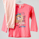 Domi Kids Kız Çocuk Pijama Takımı Uzun Kollu Puantiyeli Pamuklu