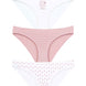 Dominant Kadın Slip Bikini Külot 3'lü  Desenli