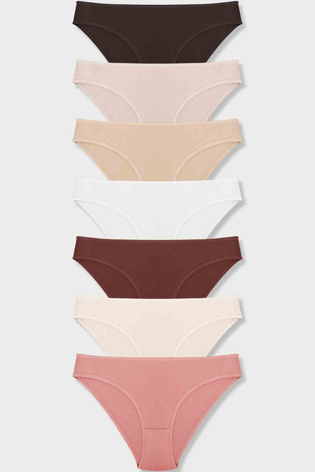 Dominant Kadın Slip Bikini Külot 7'li