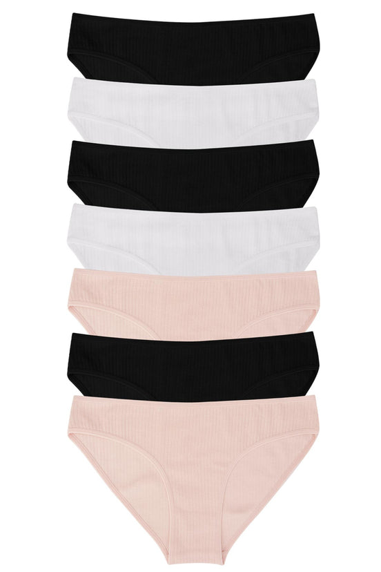 Dominant Kadın Slip Bikini Külot 7'li