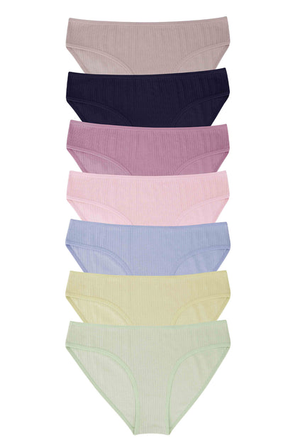 Dominant Kadın Slip Bikini Külot 7'li