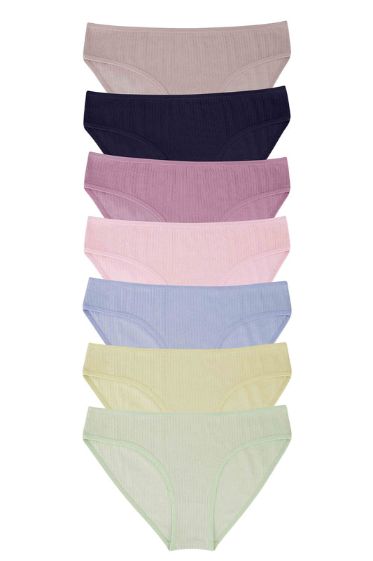 Dominant Kadın Slip Bikini Külot 7'li