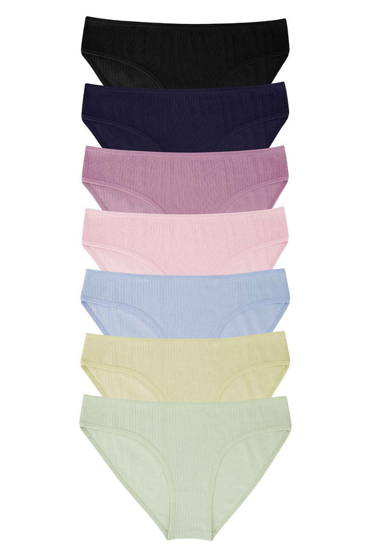 Dominant Kadın Slip Bikini Külot 7'li