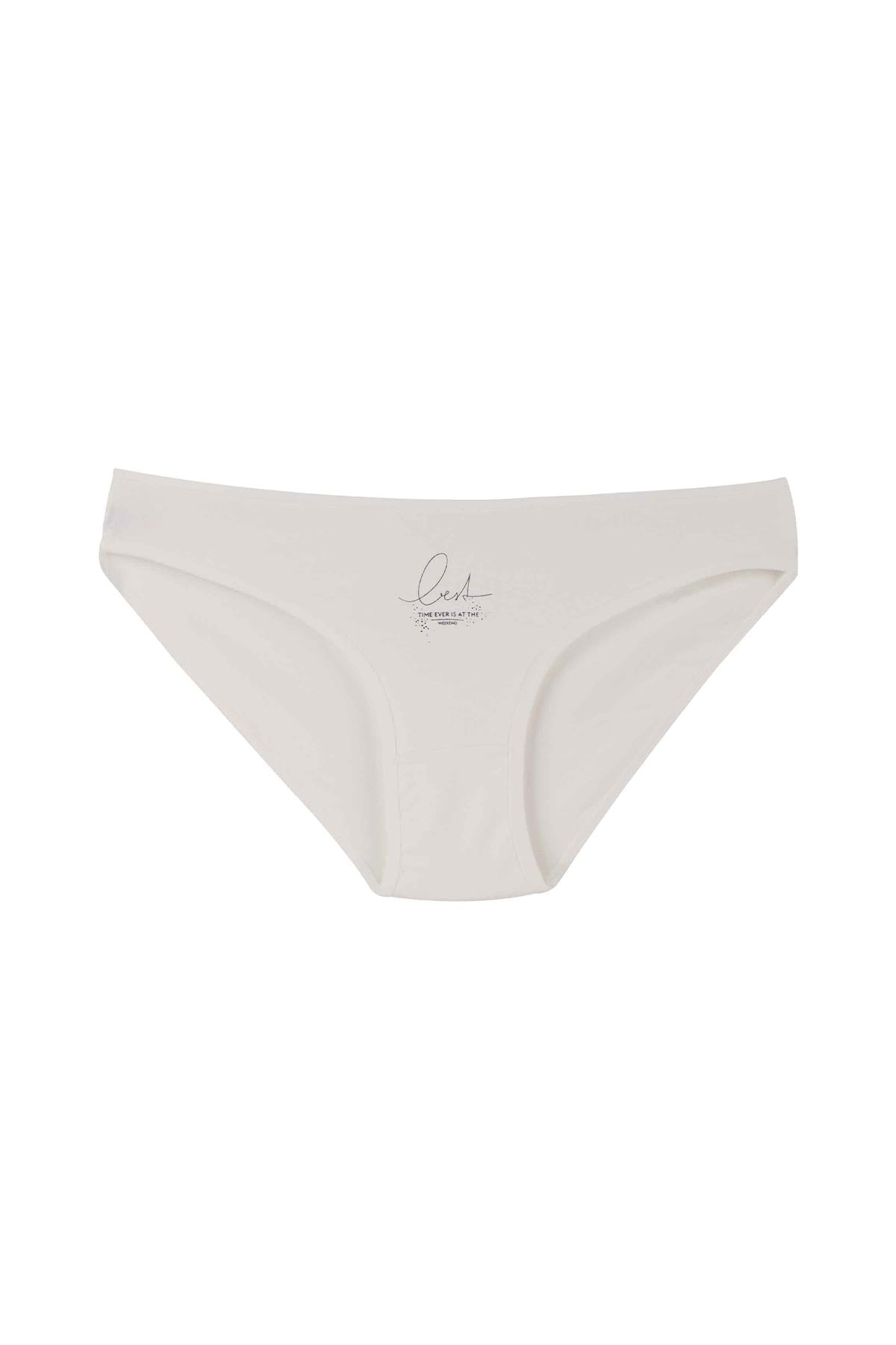 Dominant Kadın Slip Bikini Külot 7'li Desenli