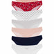 Dominant Kadın Slip Bikini Külot 7'li Desenli