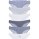 Dominant Kadın Slip Bikini Külot 7'li Desenli