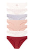 Dominant Kadın Slip Bikini Külot 7'li Desenli