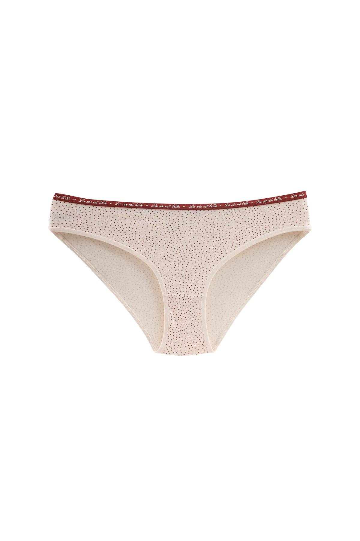 Dominant Kadın Slip Bikini Külot 7'li Desenli