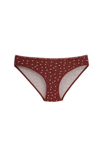 Dominant Kadın Slip Bikini Külot 7'li Desenli