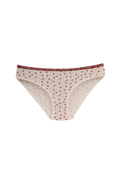 Dominant Kadın Slip Bikini Külot 7'li Desenli
