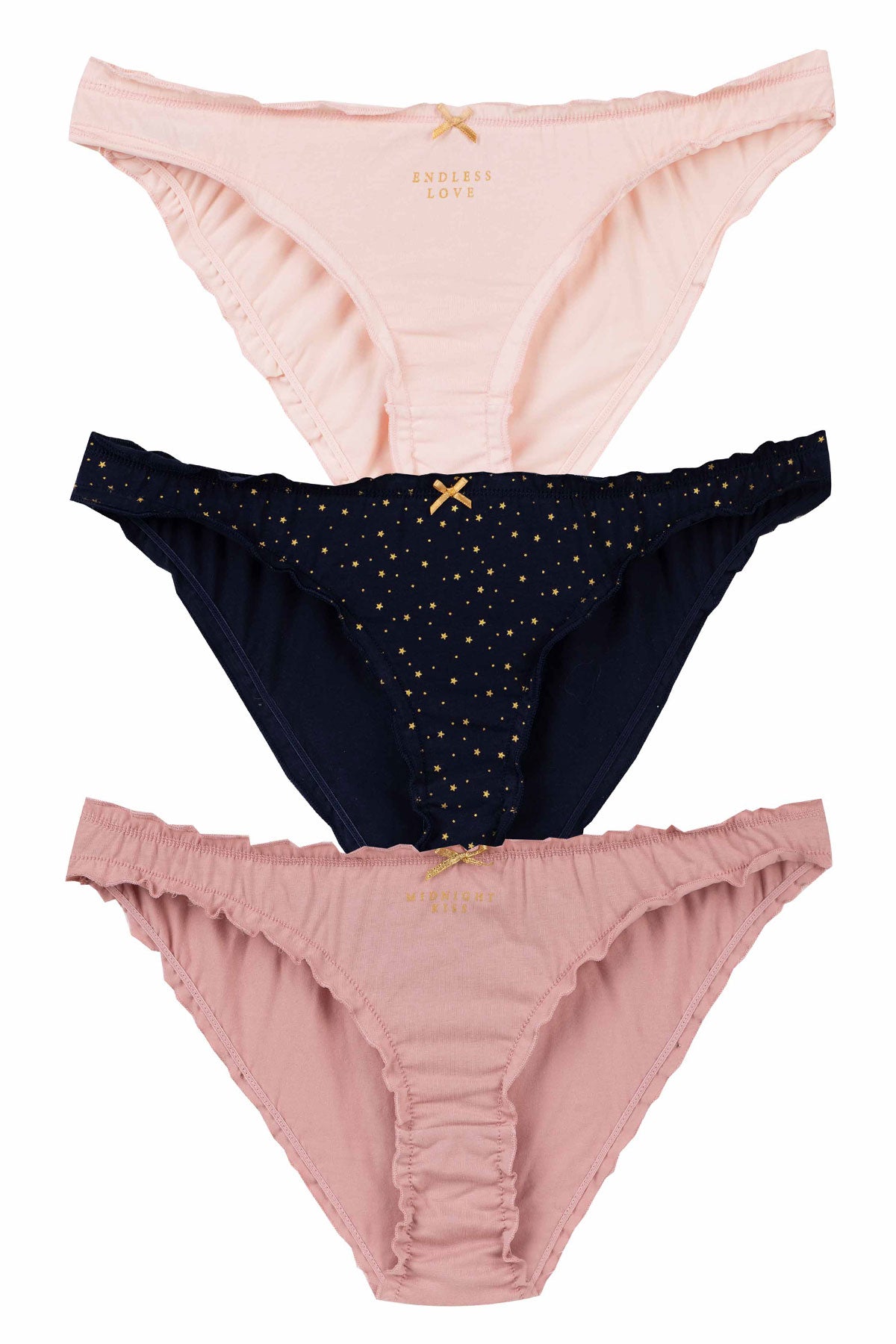 Dominant Kadın Slip Bikini Külot Fırfırlı
