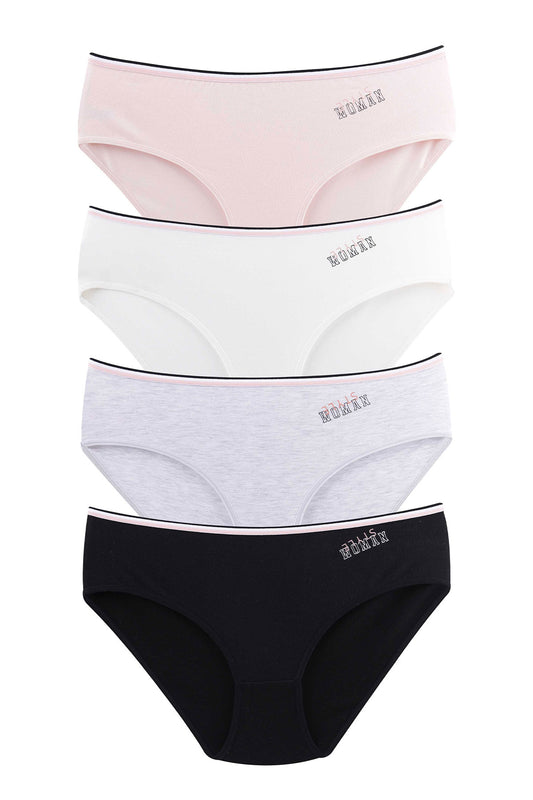 Dominant Kadın Slip  Külot Büyük Beden Lastik Bel
