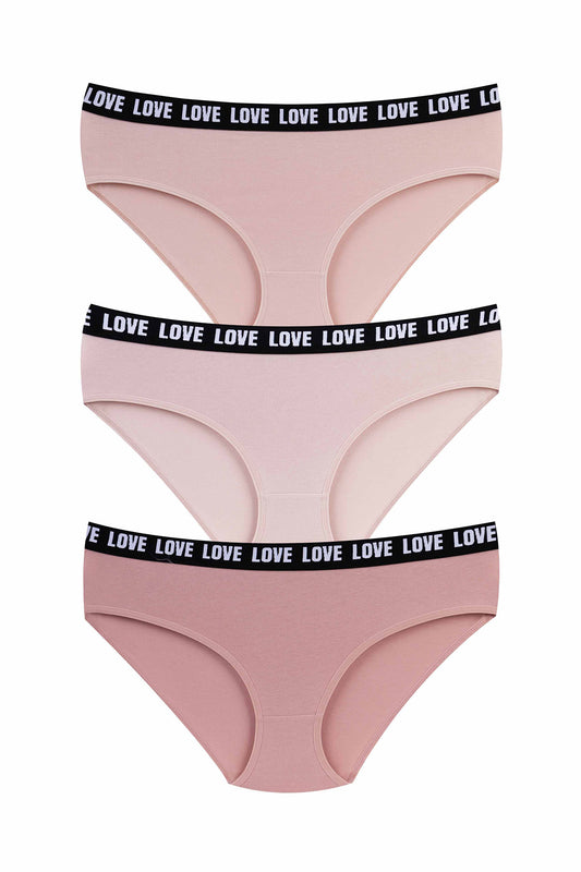 Dominant Kadın Slip  Külot Büyük Beden Lastik Bel