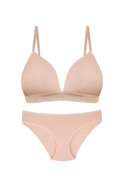 Dominant Kadın Sütyen Külot Takım Balensiz Lastikli