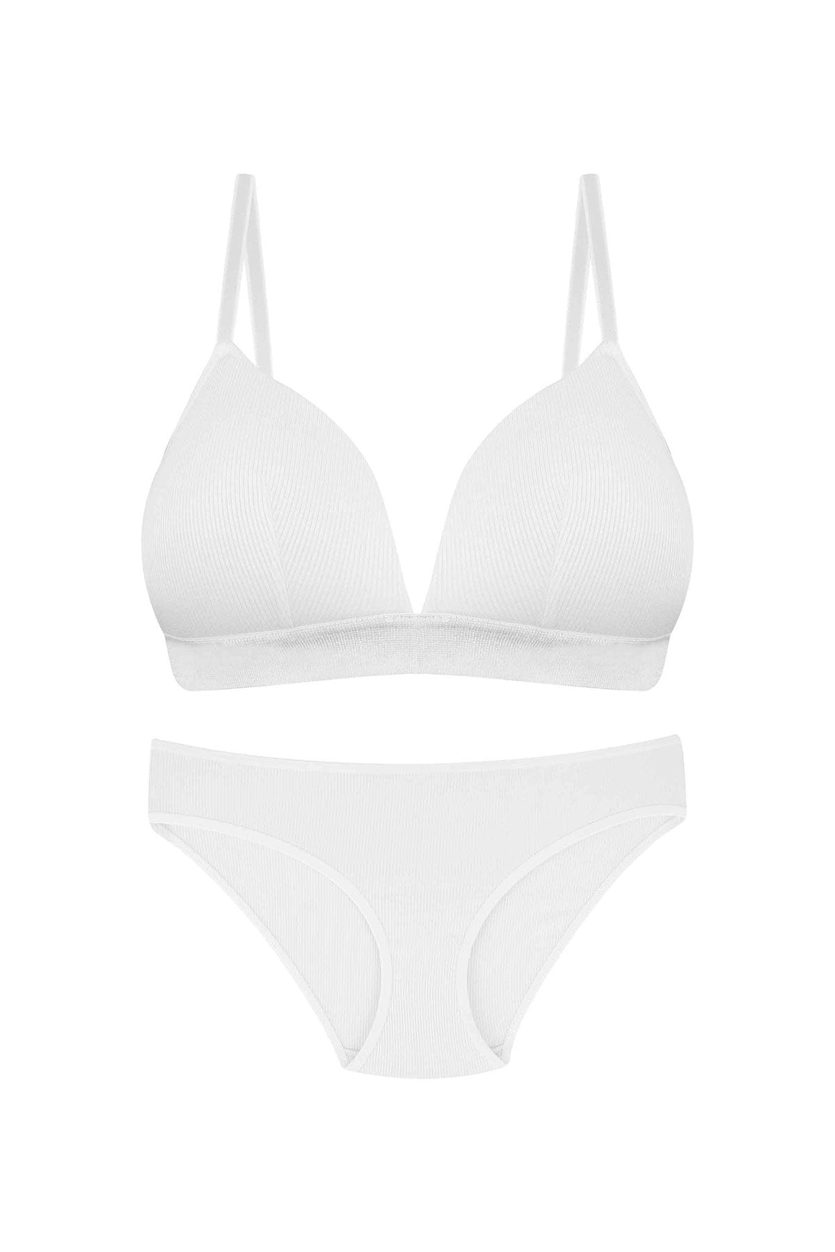 Dominant Kadın Sütyen Külot Takım Balensiz Lastikli