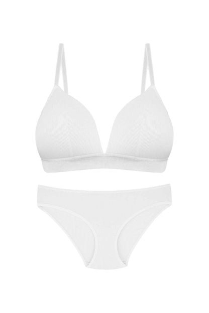 Dominant Kadın Sütyen Külot Takım Balensiz Lastikli