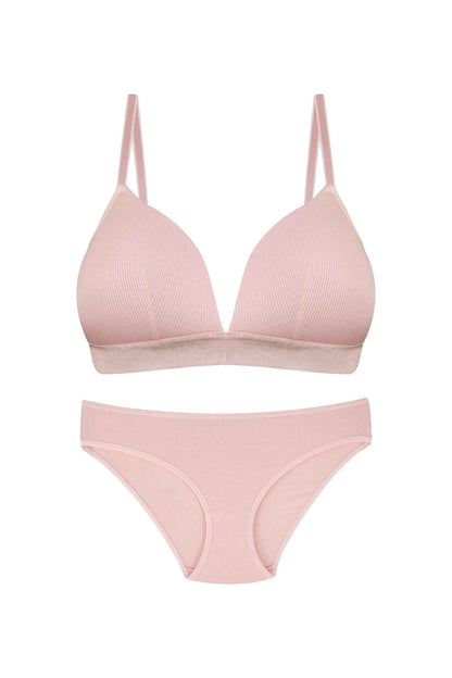 Dominant Kadın Sütyen Külot Takım Balensiz Lastikli