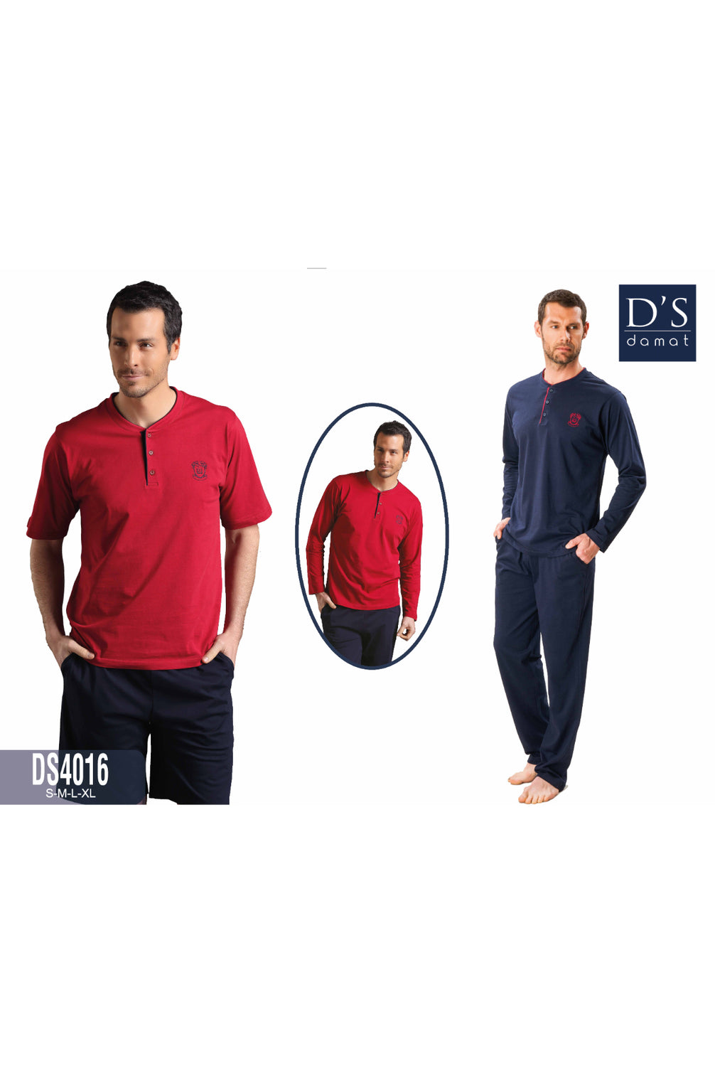 Ds Damat Erkek Çeyizlik 4'lü Pijama Takımı