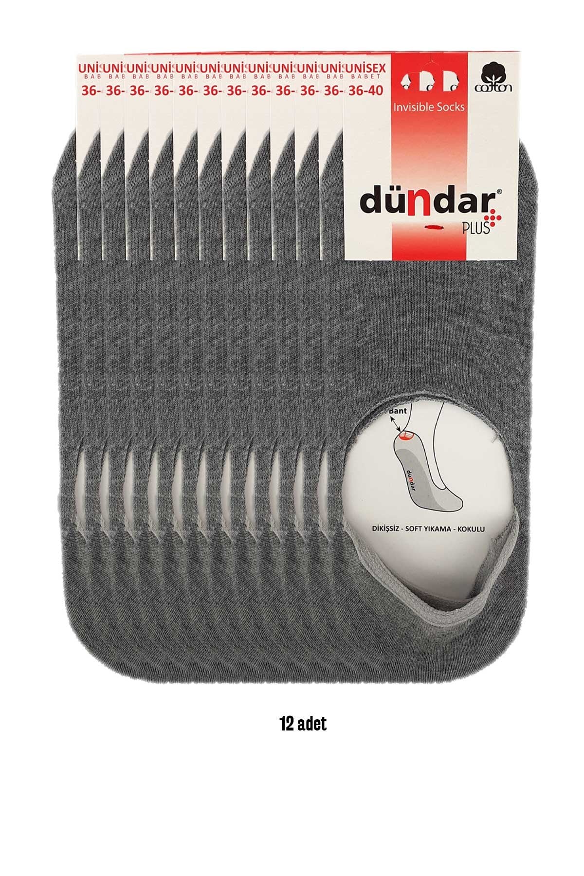 Dündar Babet Çorabı Kadın Penye Dikişsiz Soft Yıkamalı Kokulu
