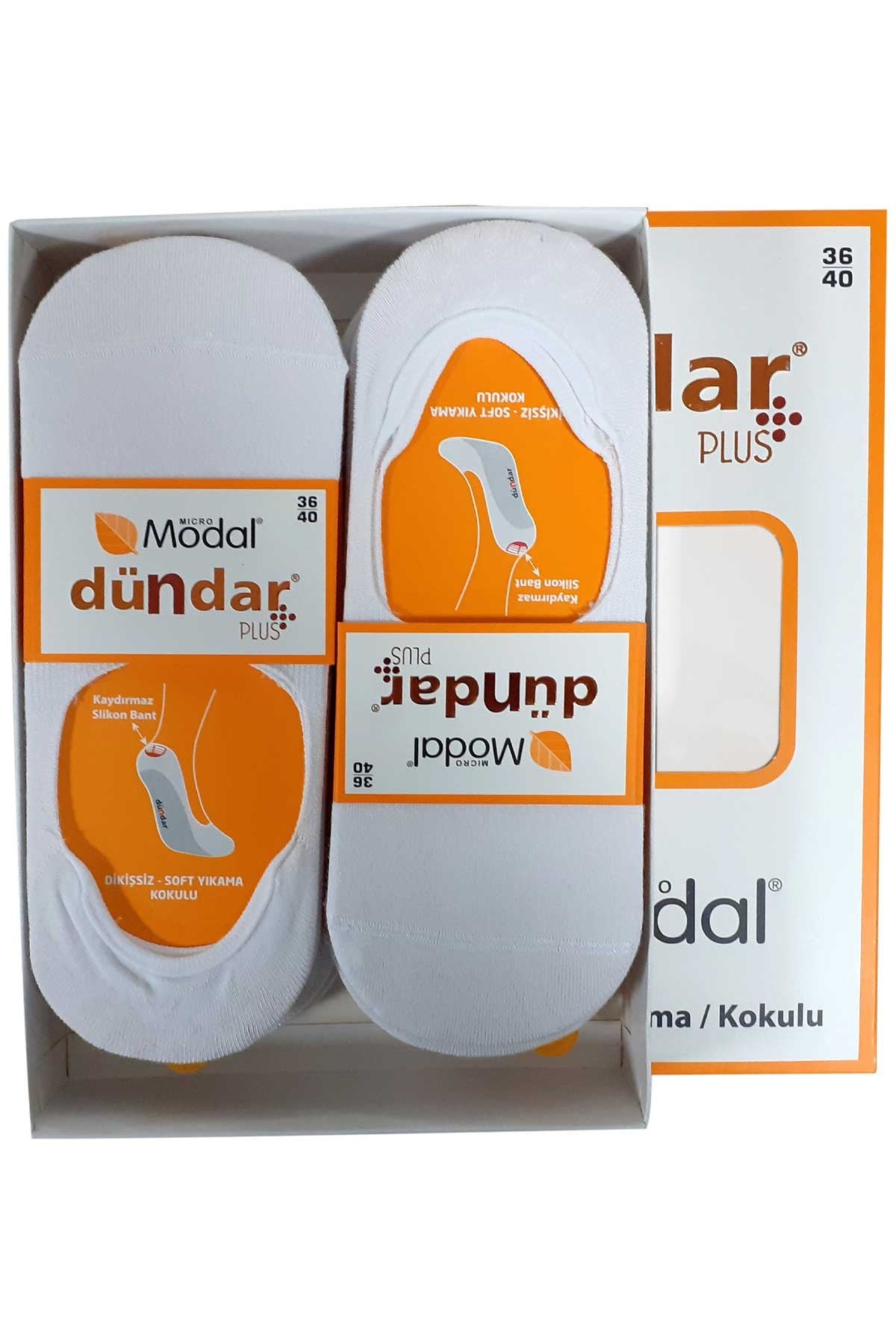 Dündar Babet Çorap Kadın Modal Kokulu Dikişsiz