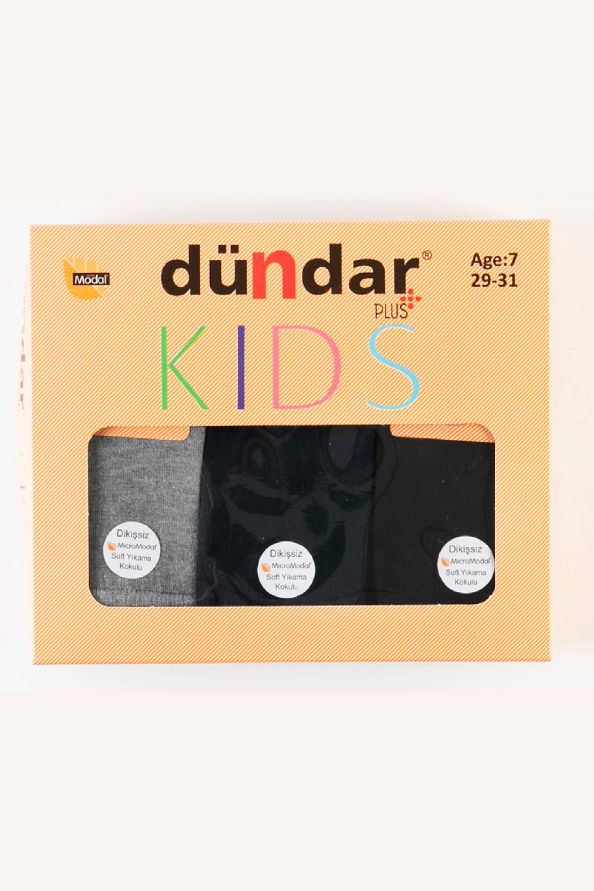 Dündar Çocuk Modal Soket Çorap