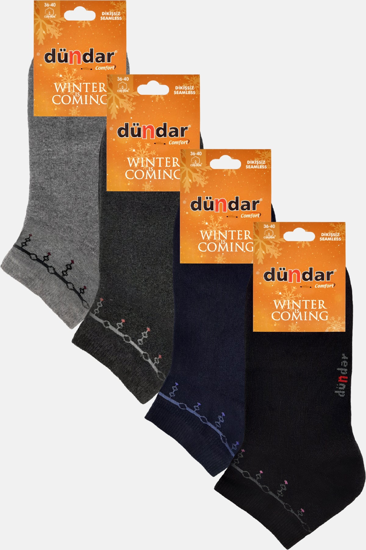 Dündar Comfort Kadın Havlu Patik Çorap