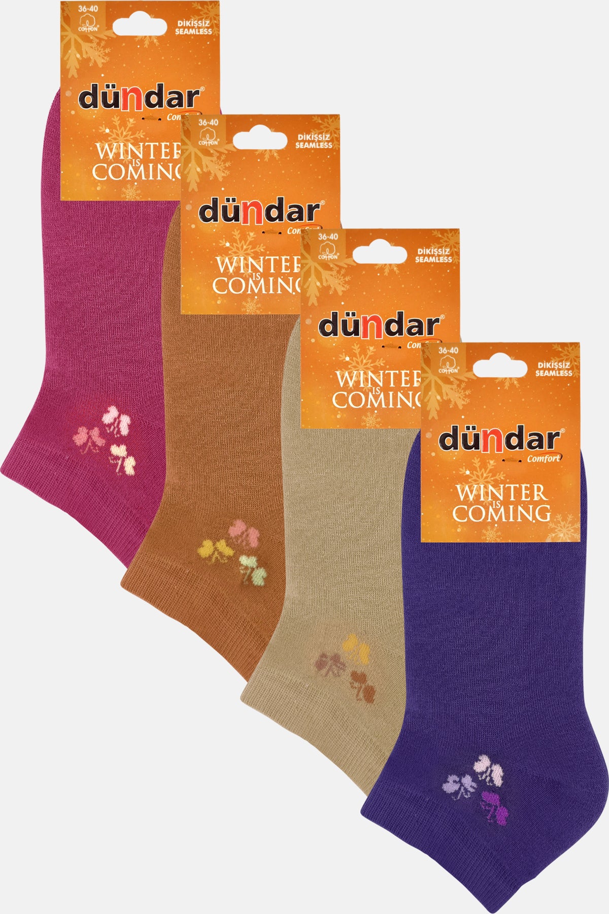 Dündar Comfort Kadın Havlu Patik Çorap