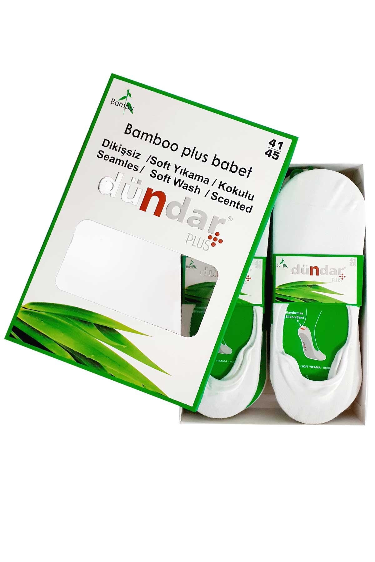 Dündar Erkek Babet Çorap Bambu Dikişsiz
