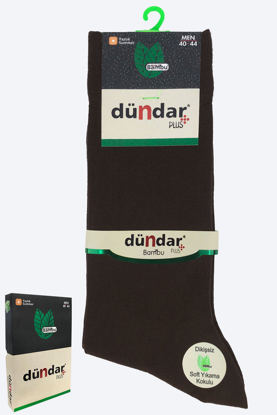 Dündar Erkek Soket Çorap Bambu İnce Dikişsiz