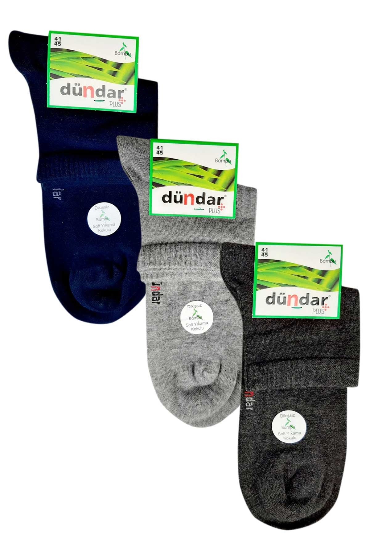 Dündar Plus Erkek Konç Çorap Bambu