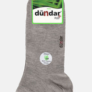 Dündar Plus Erkek Patik Çorap Bambu Düz Renk