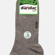 Dündar Plus Erkek Patik Çorap Bambu Düz Renk
