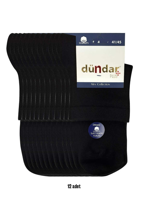 Dündar Plus Erkek Penye Yarım Konç Çorap