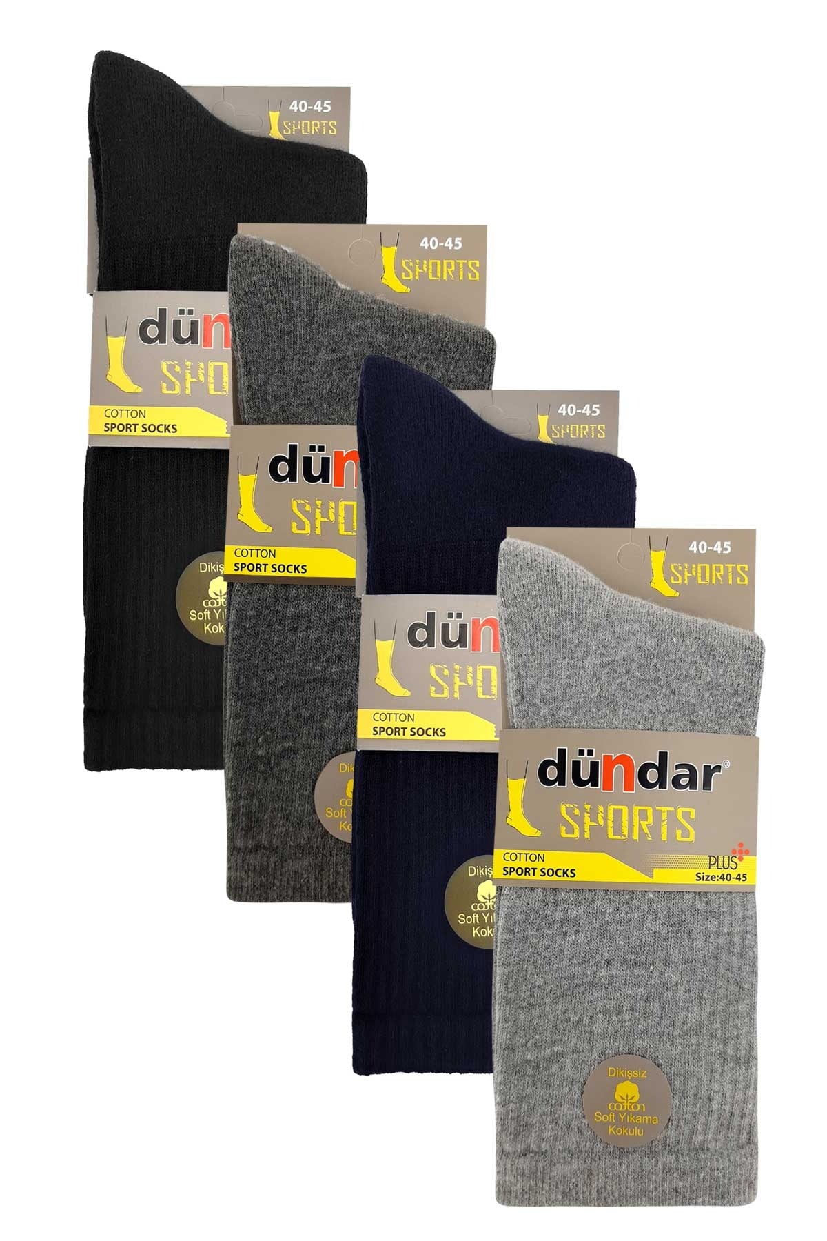 Dündar Plus Erkek Tenis Soket  Çorap