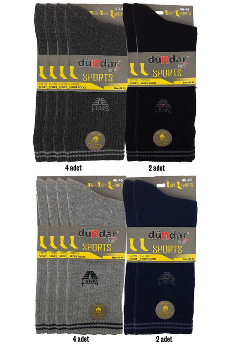 Dündar Plus Erkek Tenis Soket  Çorap