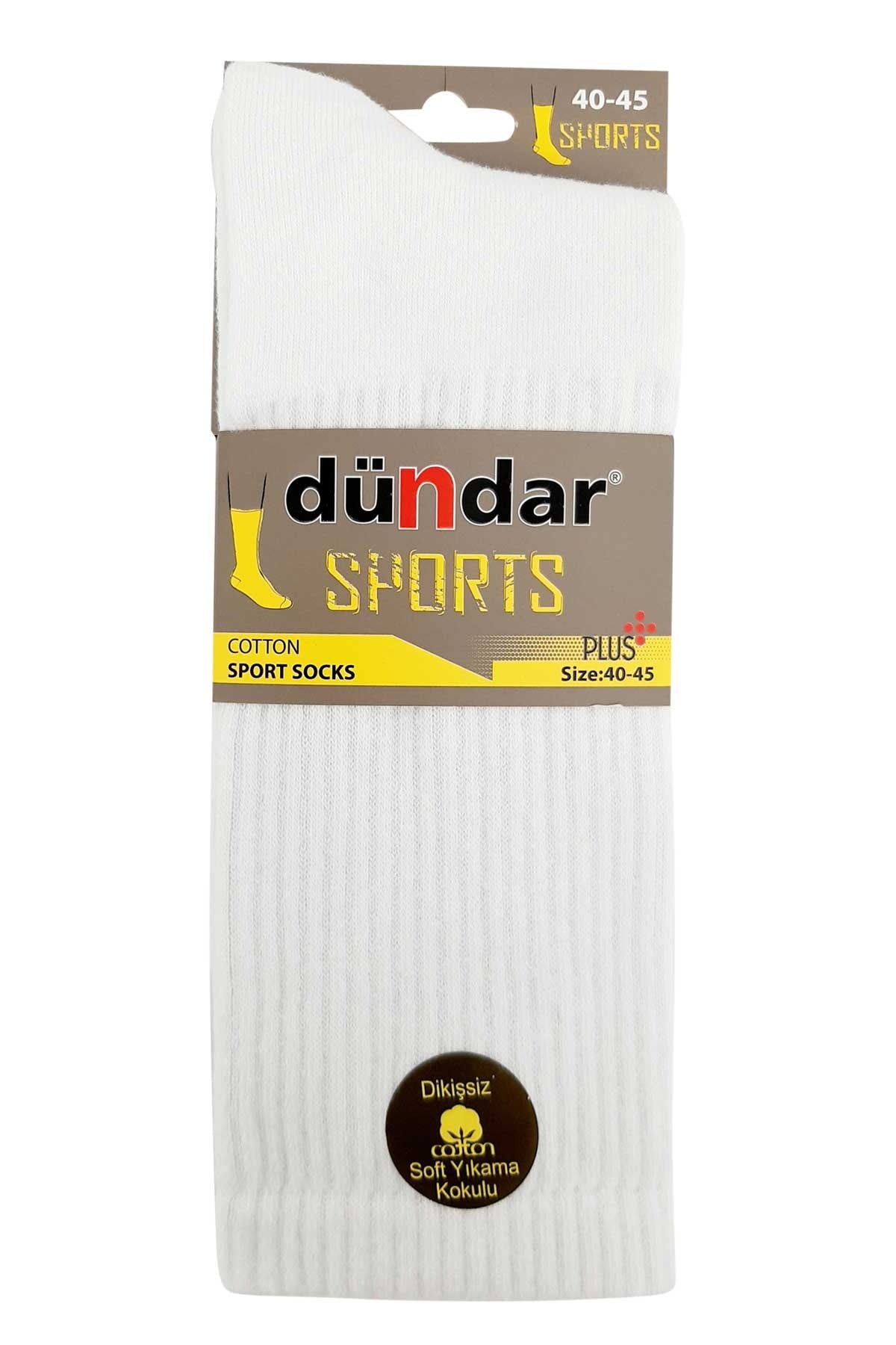 Dündar Plus Erkek Tenis Soket  Çorap