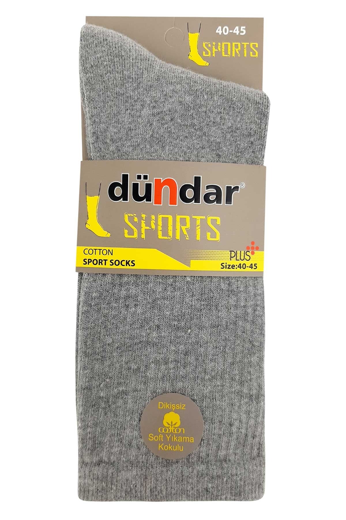 Dündar Plus Erkek Tenis Soket  Çorap